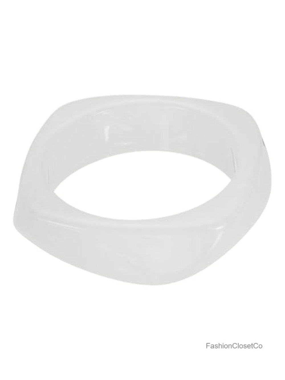 Chunky Irregular Acrylic Resin Bangle Bracelet Cuff Wide Geometric Stackable